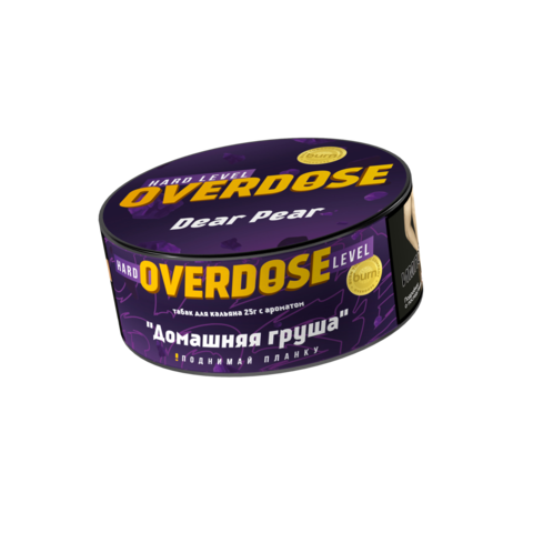 М. Табак для кальяна Overdose Домашняя груша, 25 г
