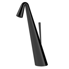Gessi Cono 45003#299 Смеситель для раковины высокий,соединительные шланги на 3/8, цвет Black XL фото