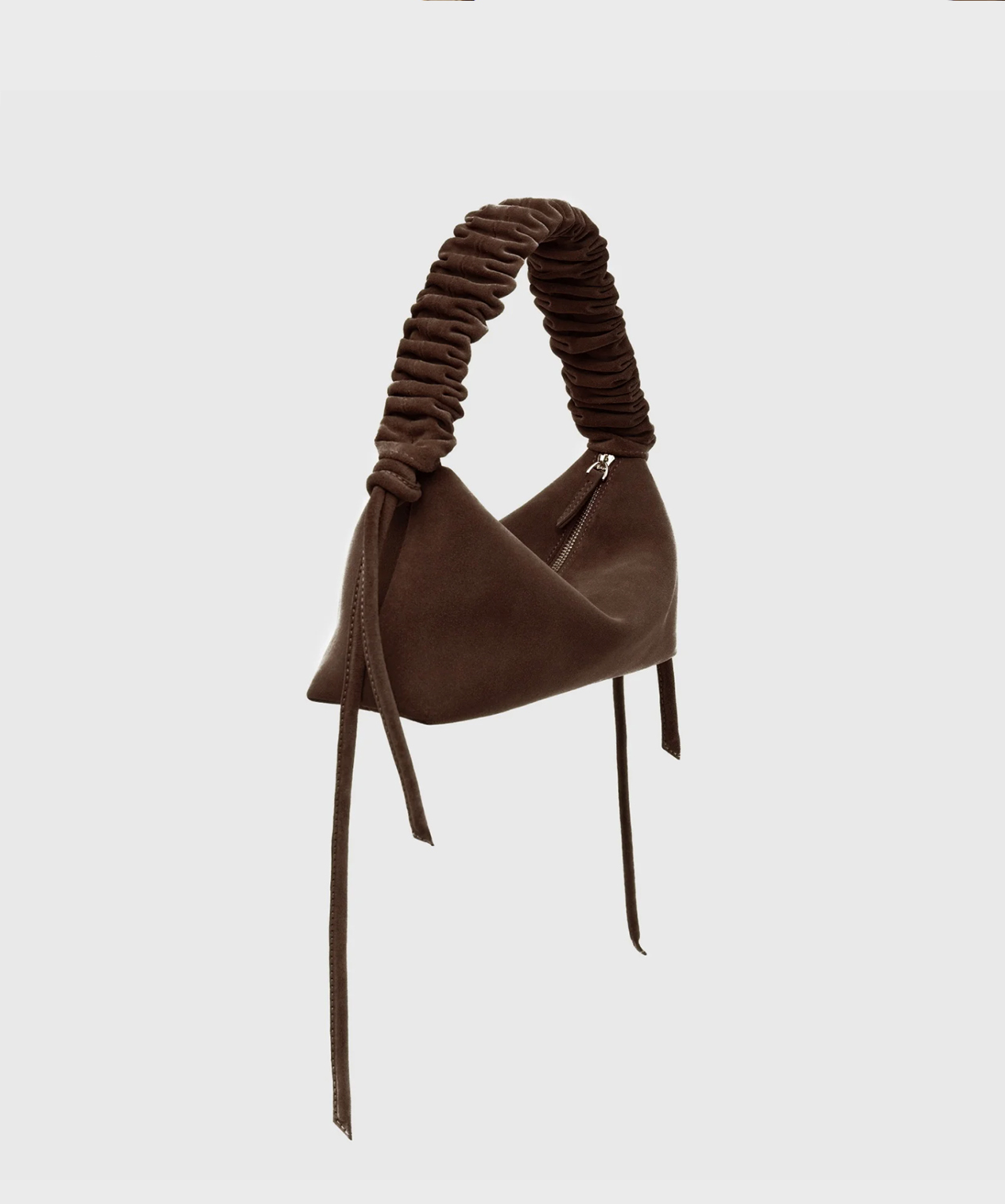 Сумка Banana Mini Suede Chocolate