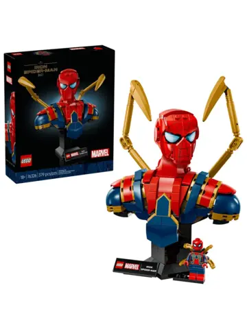 Конструктор Marvel 76326 Бюст Железного Человека-паука