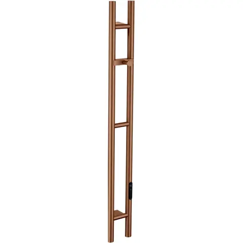 Boheme 729-BRB Полотенцесушитель электрический 2-трубы круглый BRUSHED BRONZE