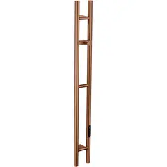 Boheme 729-BRB Полотенцесушитель электрический 2-трубы круглый BRUSHED BRONZE фото