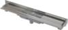 Alcaplast APZ1104-950 Водоотводящий желоб для перфорированной решетки с регулируемым краем к стене