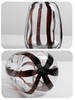 Ваза Black strip vase — фото 8