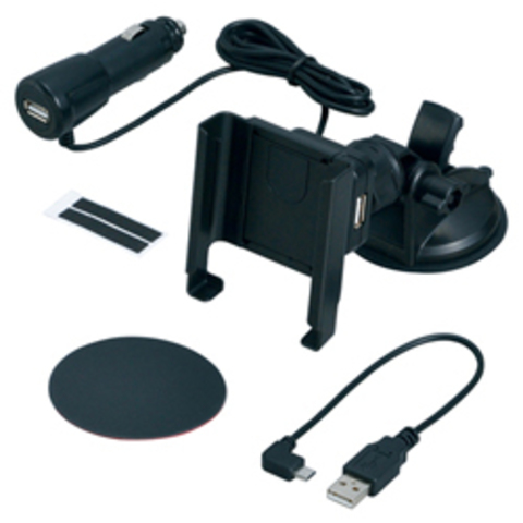 Универсальный держатель + З/У USB/microUSB D-392