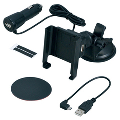 Универсальный держатель + З/У USB/microUSB D-392