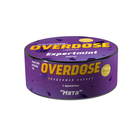 М. Табак для кальяна Overdose Мята, 25г.