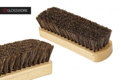 GlossWork Leather Brush Щетка для кожи с натуральным ворсом
