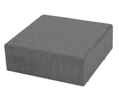 Брусчатка Квадрат 200x200x60 мм серый