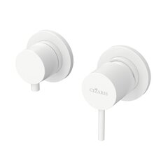 Cezares LEAF-VDIM3-L-BIO Встраиваемый однорычажный смеситель на 3 выхода, цвет: белый фото