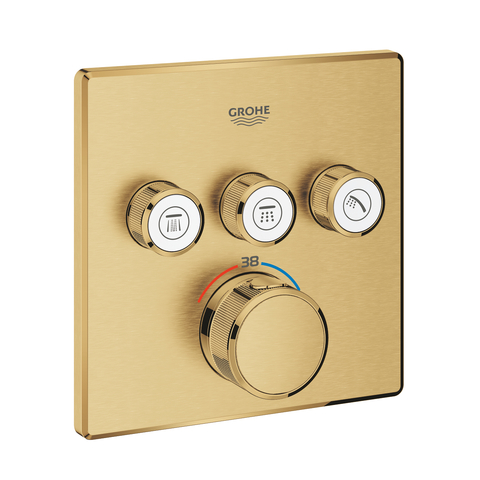 GROHE Grohtherm SmartControl 29126GN0 Термостат для душа встраиваемый на 3 потребителя