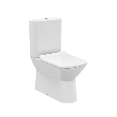 Creavit Nova NV361-11CB00E-0000 Унитаз напольный безободковый, цвет: белый