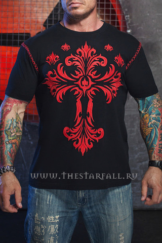Rebel Spirit | Футболка мужская SSK151764 перед на модели