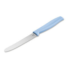 Фото Нож кухонный Boker Sandwich Knife Light Blue, нержавеющая сталь, рукоять ABS-пластик, голубой