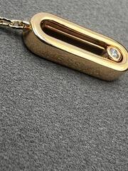 Двойное колье Messika, качество white/rose VGOLD с двигающимися цирконами