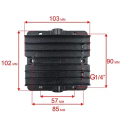 Головка цилиндра QUATTRO ELEMENTI PACIFIC-24 (770-216-011)