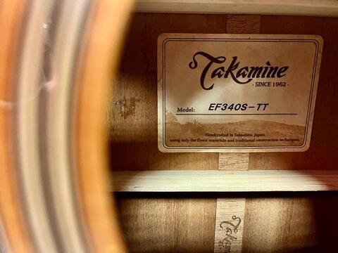 Takamine EF340S-TT электроакустическая гитара