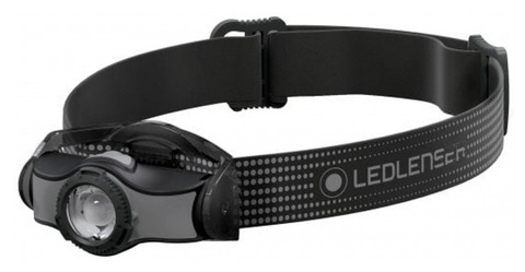 Фонарь налобный Led Lenser MH3 черный/серый лам.: светодиод  200lx AAx1 (501597)