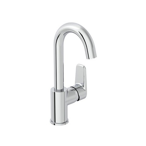 VitrA Flow Soft A43160EXP Смеситель для раковины с поворотным изливом, хром