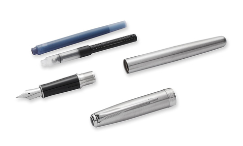 Ручка перьевая Parker Frontier F07, Translucent Blue CT, F (S0685210)