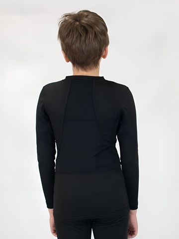 Детская термофутболка Noname JR Arctos 24 black