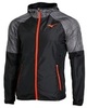 Mizuno Printed Hoodie Impulse Core костюм для бега мужской черный-серый - 2