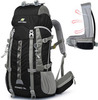 Картинка рюкзак туристический Nevo Rhino 15083-70L Black - 7