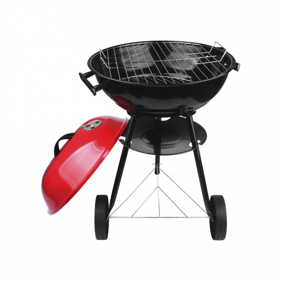 УГОЛЬНАЯ ЖАРОВНЯ С КРЫШКОЙ НА КОЛЕСАХ ROYALGRILL, CHAR-BROIL