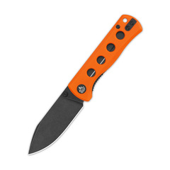 Фото Складной нож QSP Canary Folder, сталь Sandvik 14C28N, рукоять G10, оранжевый