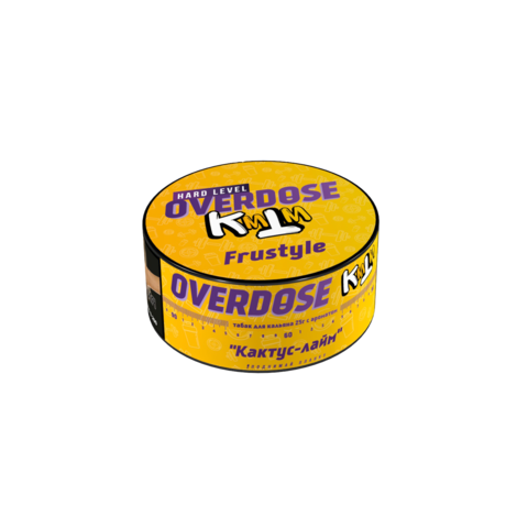 М. Табак для кальяна Overdose Кактус-лайм, 25 г