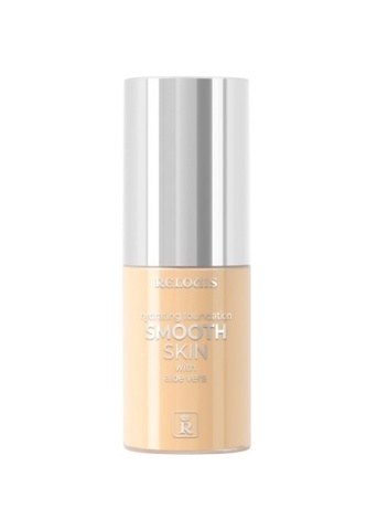 RELOUIS Крем тональный Smooth Skin увлажняющий с алоэ вера тон:01 светлый бежевый
