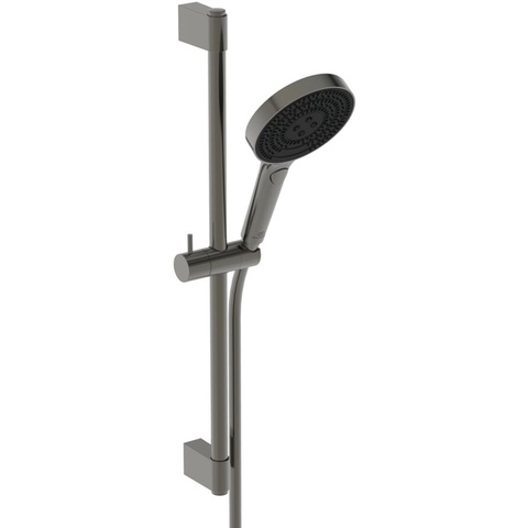 Ideal Standard Solos A7897A5 Душевой гарнитур со штангой 600 мм PVD Magnetic Grey (Магнит)
