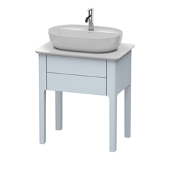 Duravit Luv LU956009797 База напольная, 743x688x450, 1 выдв.ящик, цвет светло-голубой шелковисто-матовый фото