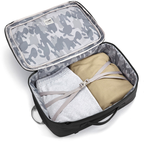 Картинка рюкзак городской Pacsafe GO Carry-on 34 черная смола - 7