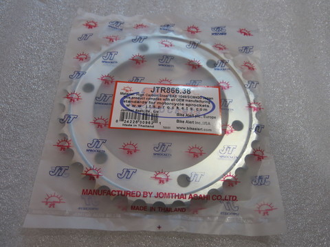 Звезда задняя JT R 866.38 Yamaha XJR 1200 95-98