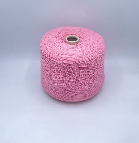 FBSILK (пр.Италия) art-Seta bourette 400м/100гр, 100%Буретный шелк цвет-Розовый, арт.34957