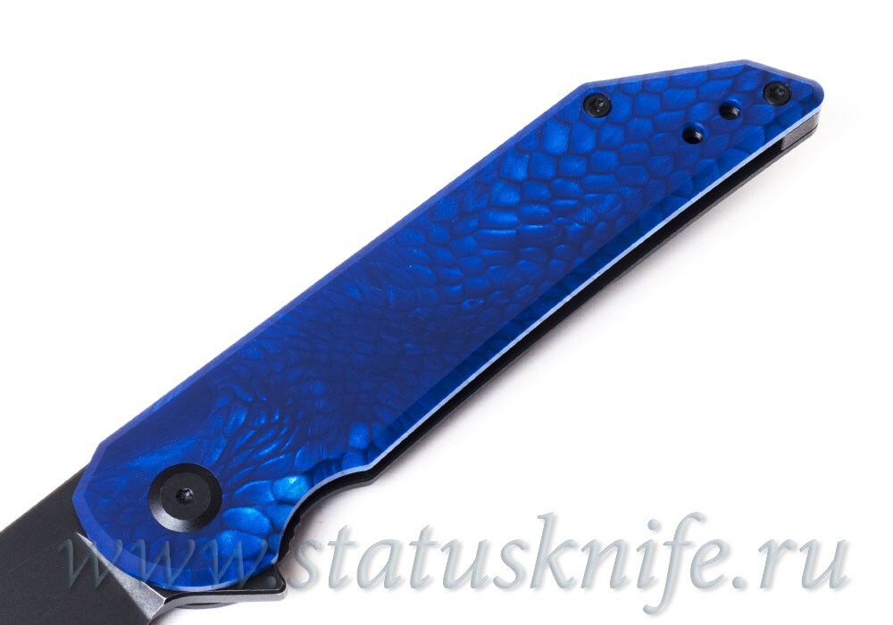 Нож Hoback Radford Titanium Juma Blue Snake CPM20CV DLC BW