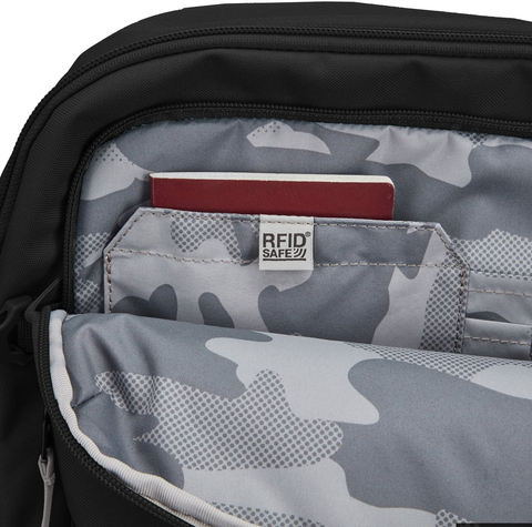 Картинка рюкзак городской Pacsafe GO Carry-on 34 черная смола - 9