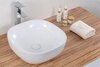 BelBagno BB1301 Раковина керамическая накладная, 42.5x42.5, цвет: белый