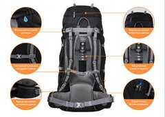 Рюкзак туристический Trek Planet Colorado 90 (70577)