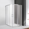 Cezares MOLVENO-A-22-100+20-C-CR-IV Душевой уголок, цвет: хром