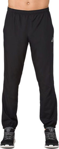 Asics Silver Woven Pant мужские спортивные брюки черные