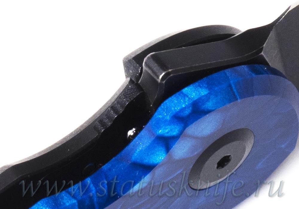 Нож Hoback Radford Titanium Juma Blue Snake CPM20CV DLC BW