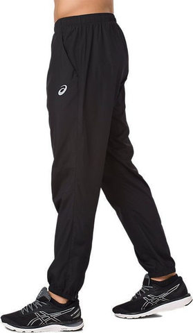 Asics Silver Woven Pant мужские спортивные брюки черные