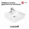 Creavit Loop LP046-00CB00E-0000 Раковина мебельная 45 см, цвет: белый