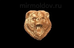 Силиконовый молд Медведь № 1456 большой