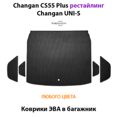 Коврики ЭВА в багажник для Changan CS55 Plus (21-н.в.) рестайлинг/ Changan UNI-S