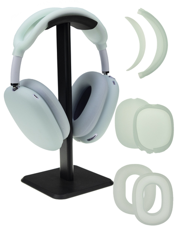 Комплект силиконовых накладок AirPods Max (Светло-Бирюзовый)
