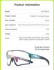 Картинка очки спортивные Rockbros 14110009 blue-clear Photochromic - 11