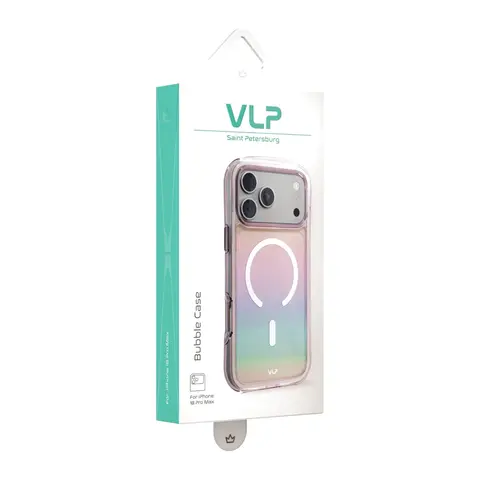 Чехол VLP Bubble Case iPhone 18 Pro Max перламутровый